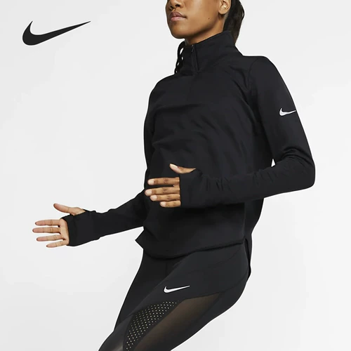 Nike/耐克 Спортивный модный дышащий лонгслив для тренировок, официальный продукт, для бега