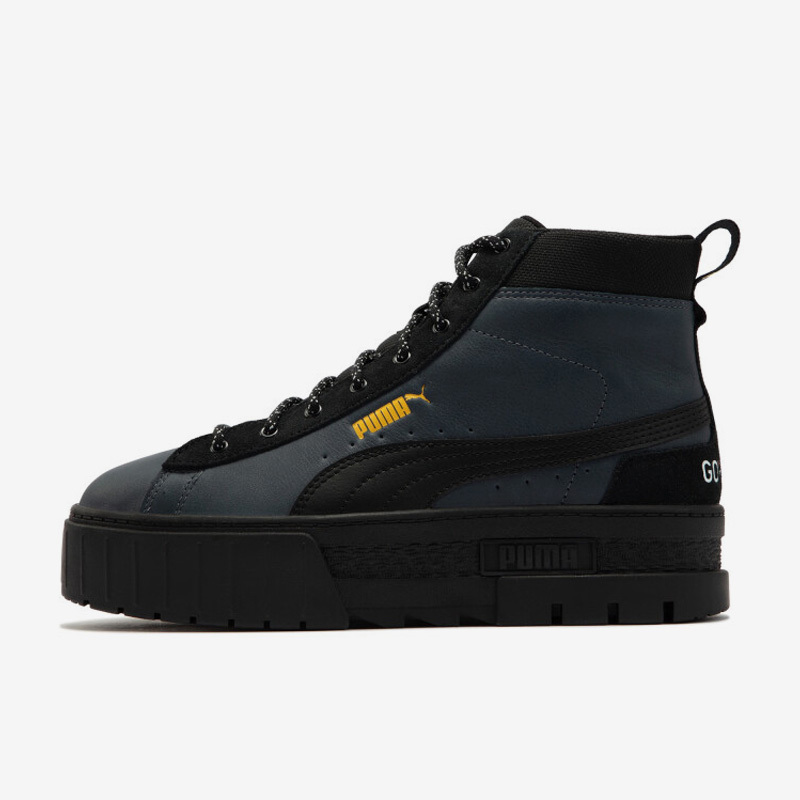 Puma Official Genuine Mayze Women's Simple Retro Thick-Soled High-Top Casual Sneakers 381890-01