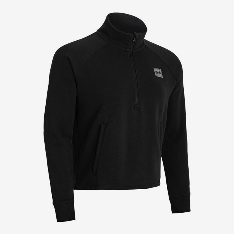 Ua/Under Armour Genuine New Women's Stand-Up Collar Half-Zip Simple Breathable Sweatshirt Pullover 1379882-001