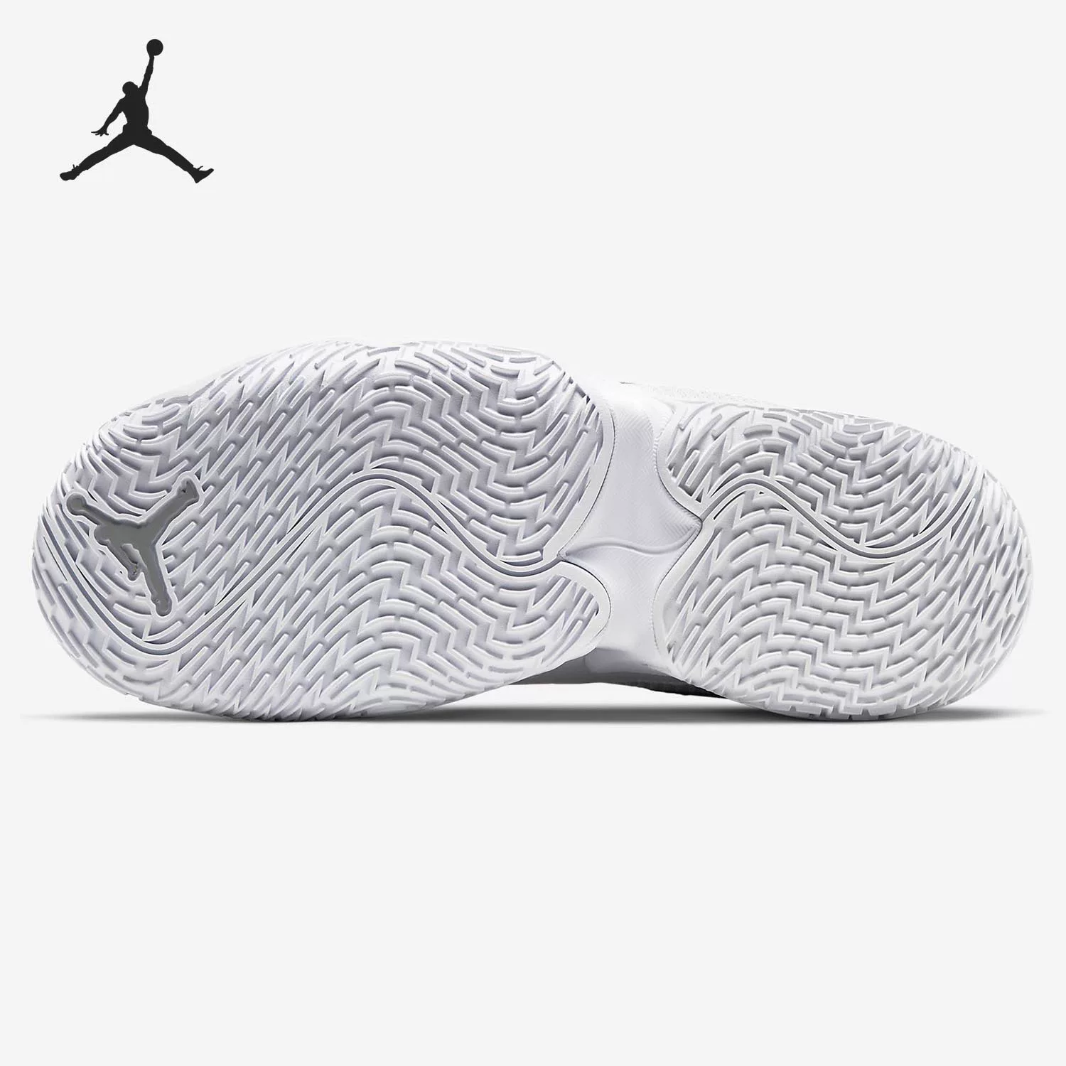 Мужские баскетбольные кроссовки Nike Jordan Westbrook One Take с амортизацией Zoom Air, подходящие для уличного бетона, черно-бело-цементно-серый ярко-красный