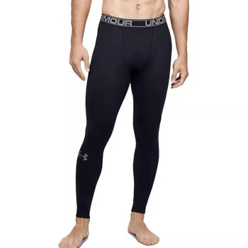 Under armor genuine ua coldgear men's knitted fitness training sports running tights 1282959
