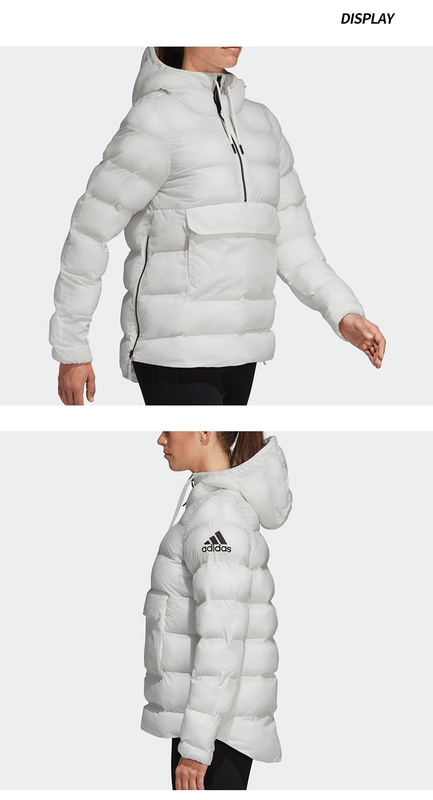 Áo khoác nữ mùa đông Adidas / Adidas chính hãng áo khoác thể thao cotton ấm áp áo khoác cotton CY8643 - Quần áo độn bông thể thao