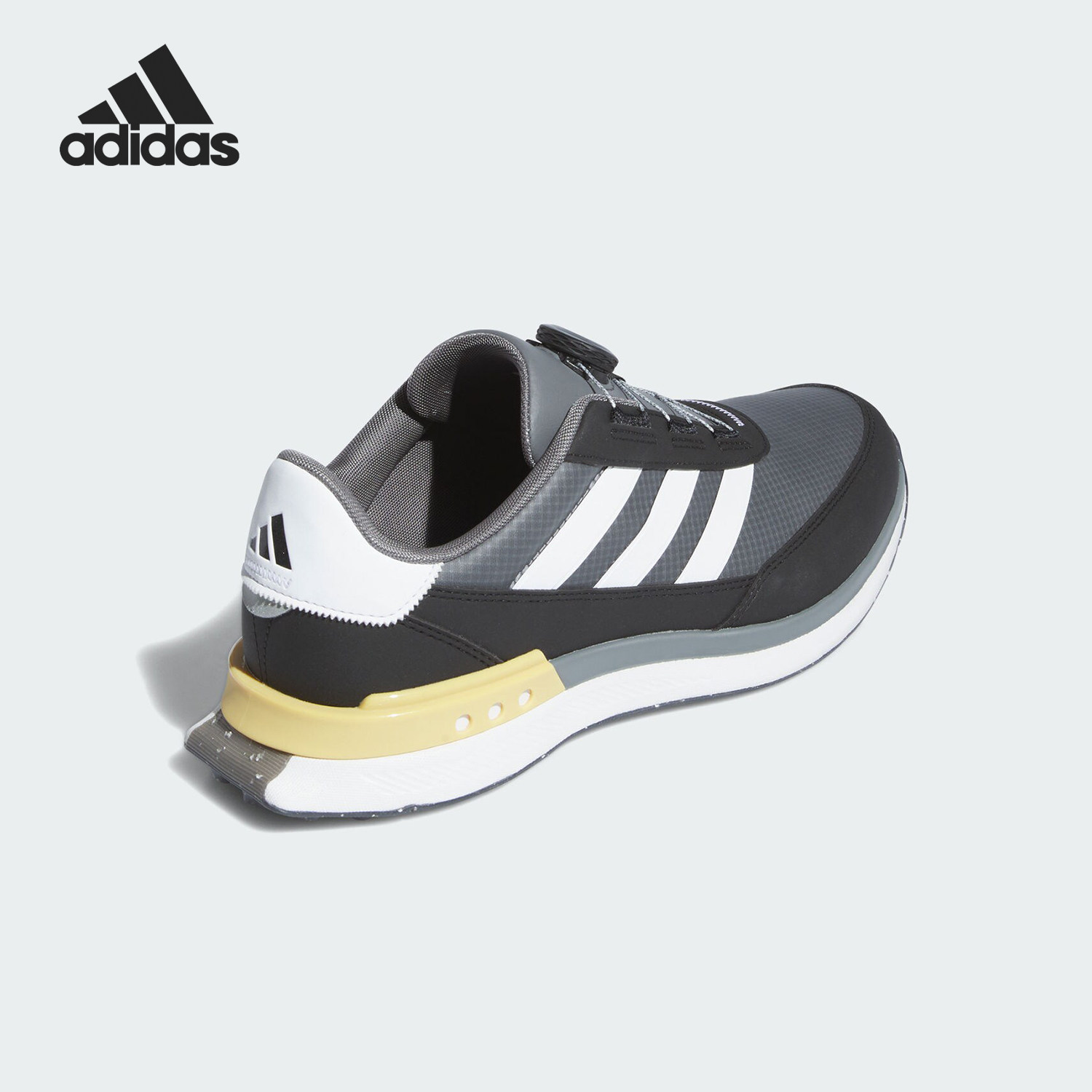 Adidas 2024 new arrival golf shoes id8702: durable and non-slip, allowing  you to swing without