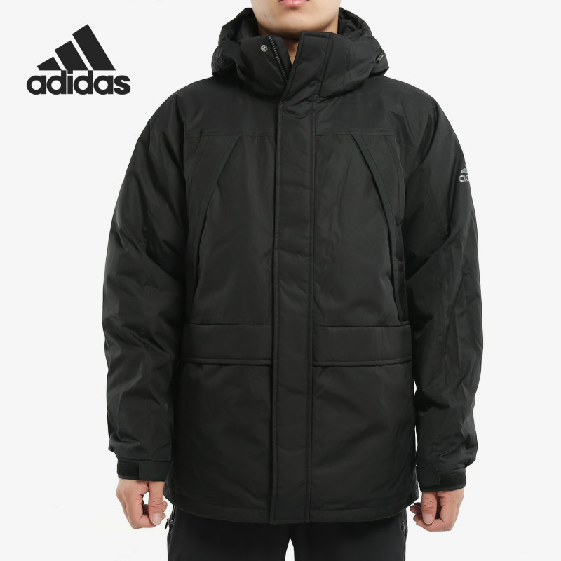 Adidas/Adidas Genuine Men's Removable Hooded Warm Outdoor Sports down Jacket Eh4004