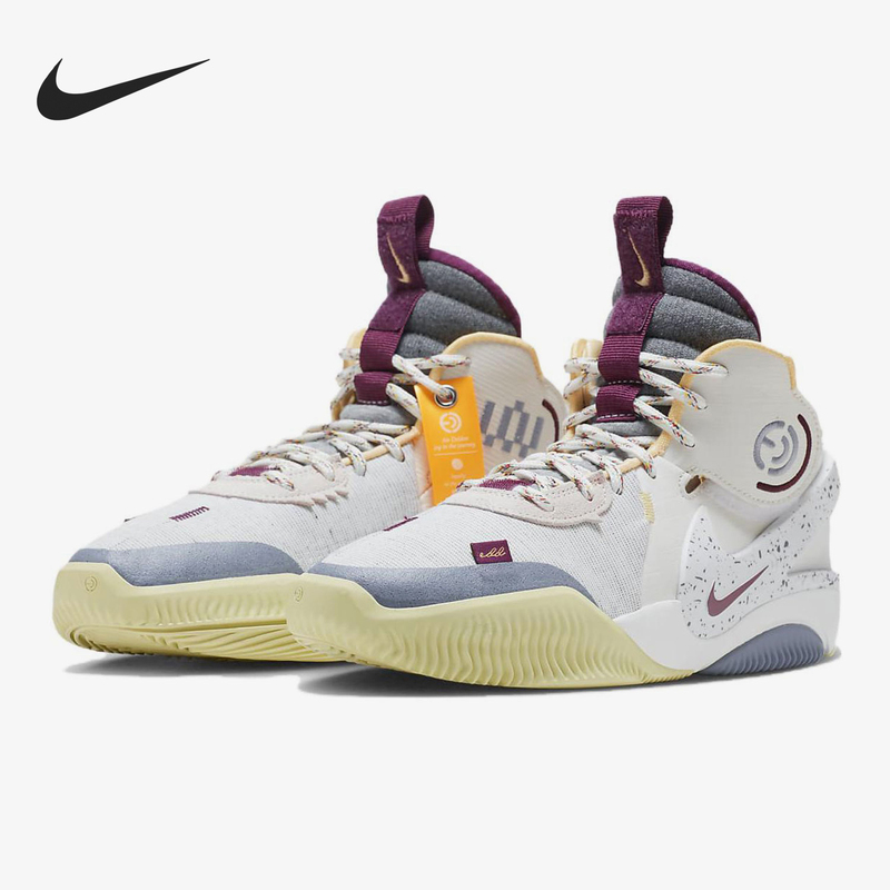 Nike Official Authentic Air Deldon Ep Men's Mid-Top Practical Basketball Shoes Dv5578-002