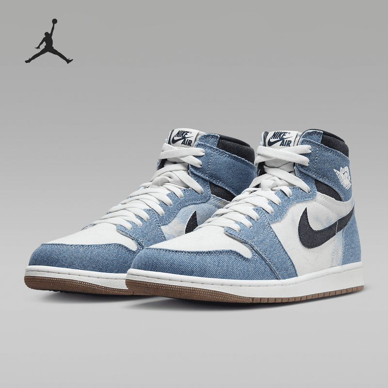 Nike/Nike Genuine Jordan Men's Cushioning and Wear-Resistant High-Top Basketball Sneakers Fq2947-100
