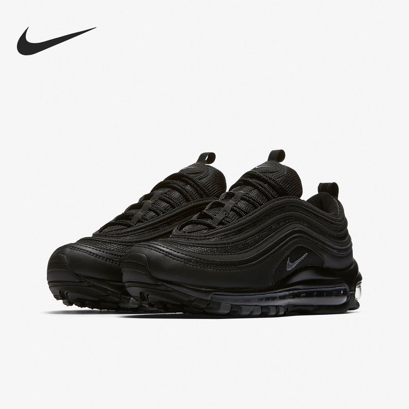 Nike Official Authentic Air Max 97 Women's Bullet Cushion Running Shoes 921733-001
