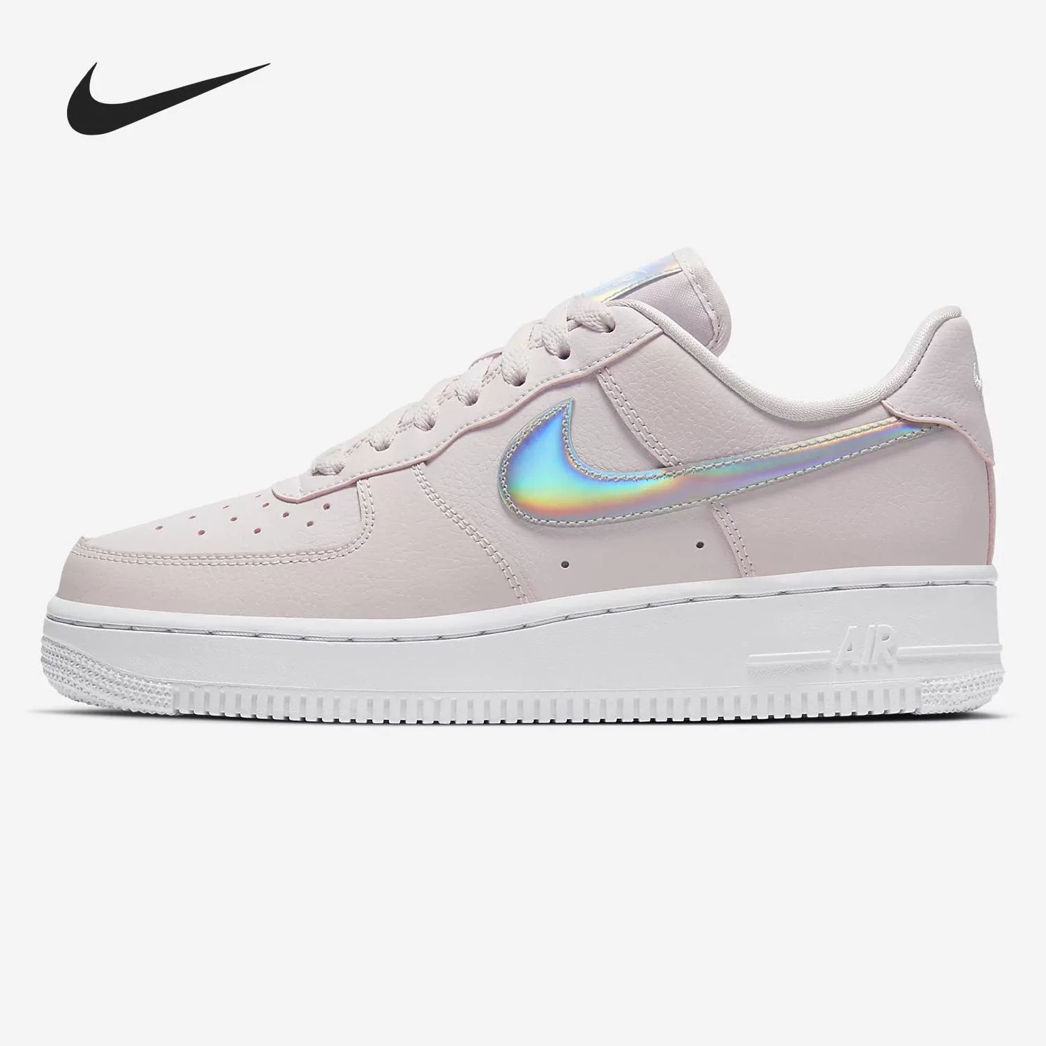 Кроссовки Nike/ Air Force 1 Low AF1 White Laser Pearl Air Force No. 1 plate CJ1646