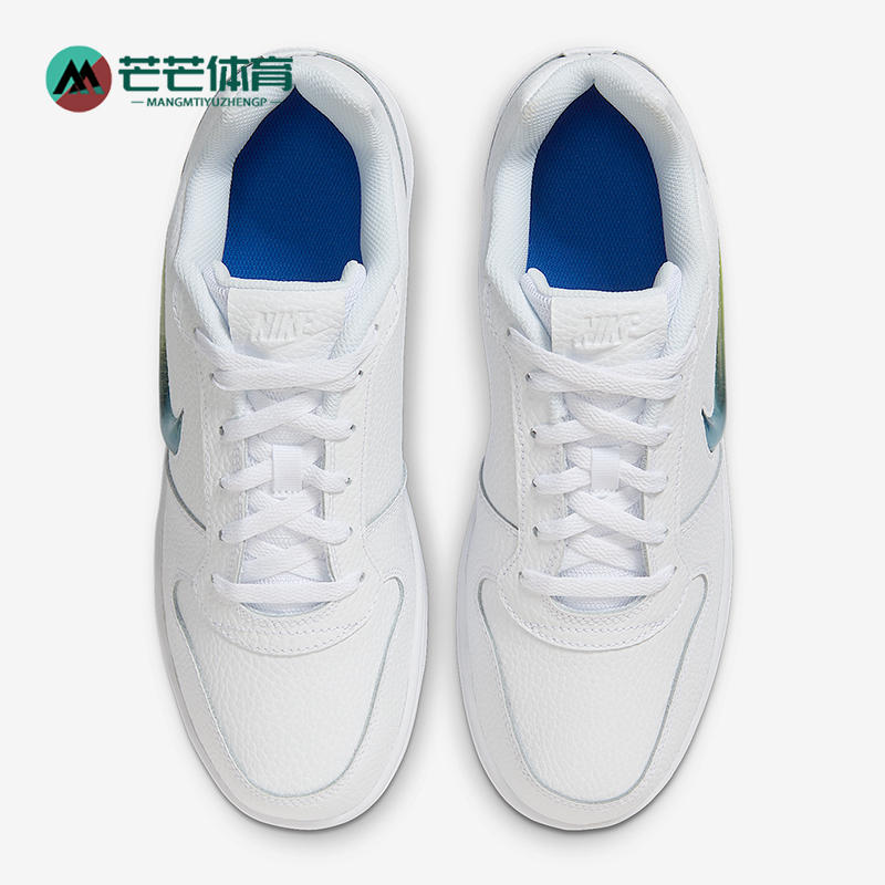 Nike/Nike Genuine New Model Men's and Women's White, Blue, and Green Simple Low-Top Classic Casual Sneakers Aq1774-100 Nike/Nike Genuine New Model Men's and Women's White, Blue, and Green Simple Low-Top Classic Casual Sneakers Aq1774-100