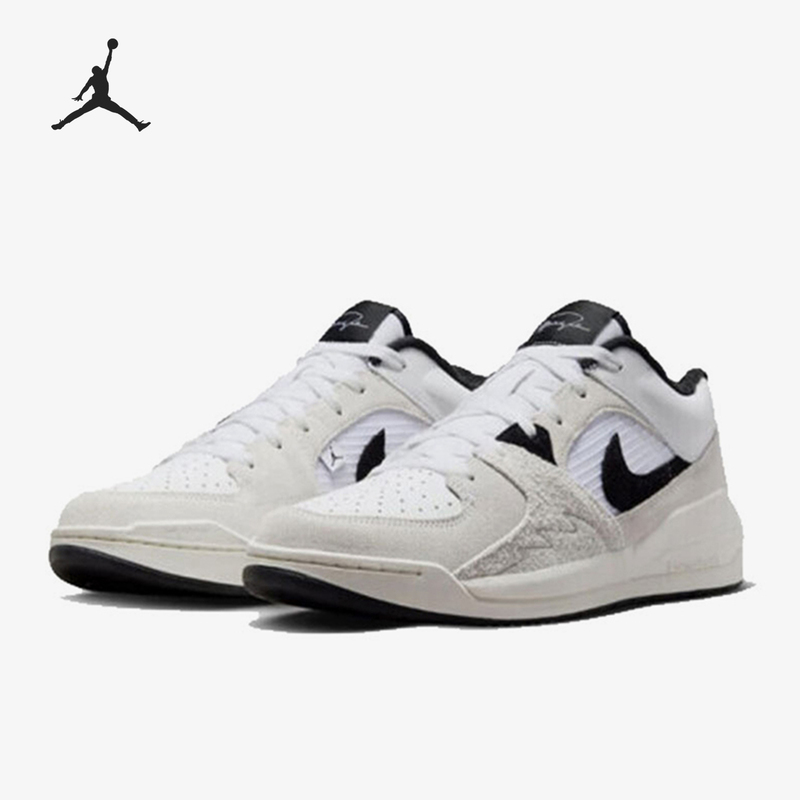 Nike Official Authentic Jordan Men's Sports Basketball Low-Top Casual Sneakers Fd6424-100