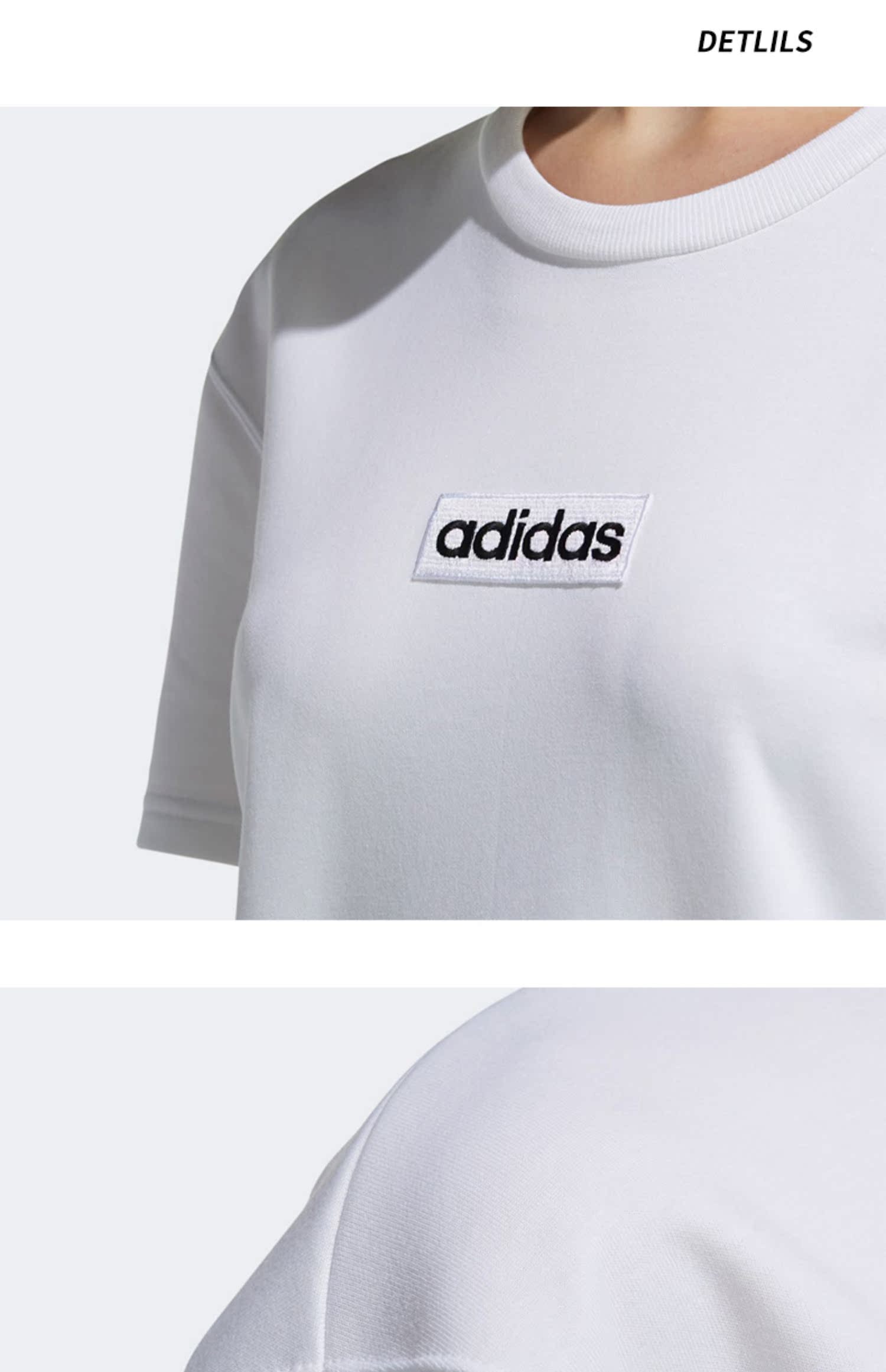 Adidas / Adidas Authentic Women NEO dress 2019 áo phông thể thao giản dị mới EI4704 - Trang phục thể thao trang phục thể thao nữ
