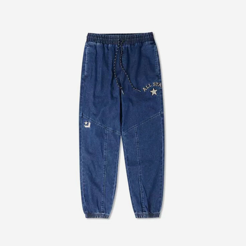 Converse Genuine New Women's Patchwork Jeans Casual Sports Pants Long Pants 10024859 Converse Genuine New Women's Patchwork Jeans Casual Sports Pants Long Pants 10024859
