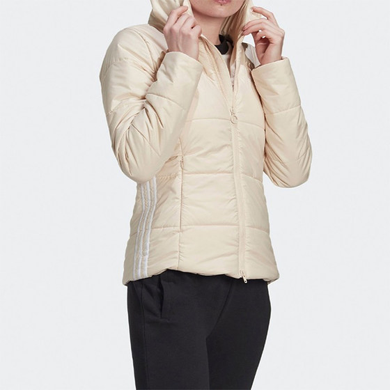 
Adidas/Adidas genuine Clover women's warm casual hooded sports cotton jacket GD2509