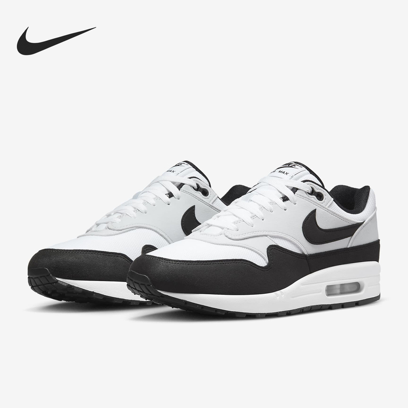Nike Official Authentic Air Max 1 Men's Air Cushion Cushioning Low-Top Running Shoes Fd9082-107