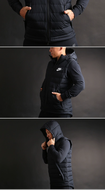 Nike / Nike đích thực nam mới thể thao giản dị xuống vest vest 806865 - Áo thể thao