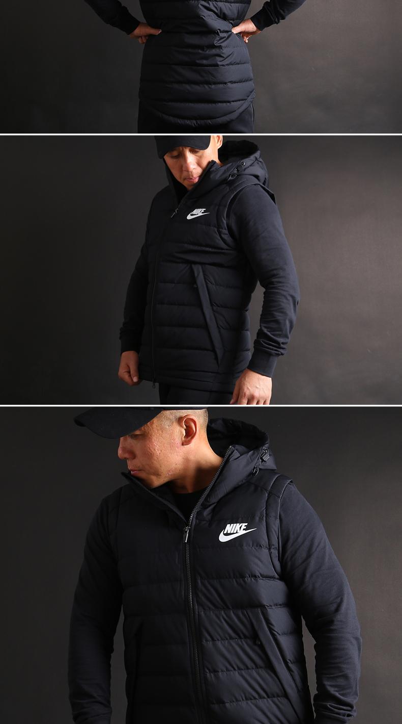 Nike / Nike Authentic 2017 mùa đông nam mới thể thao giản dị xuống vest vest 806865 - Áo thể thao áo khoác yonex chính hãng