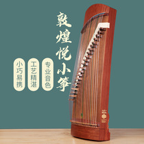 Dunhuang Guzheng Piano flagship store Portable beginner entry small 21-string instrument 9694ox100 Mini