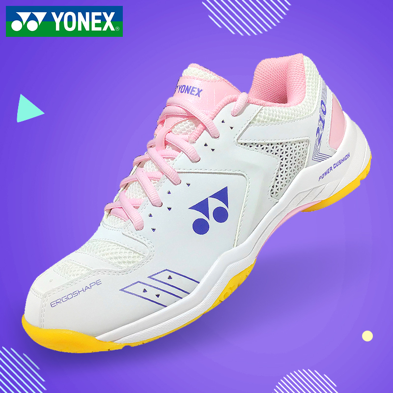 Official website YONEX Yunieks badminton shoes women professional non-slip shock damping yy women's shoes women's shoes
