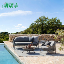 Outdoor Fuji CourtySofa Waterproof Nordic Terrace Designer Creative Sunrise Casual Virgin Virgin Vine Chair