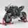 XLG1:6 электрический мотоцикл Kawasaki h2R из сплава, модель локомотива, украшение с ключом, игрушечный автомобиль для мальчика, подарок mini 4