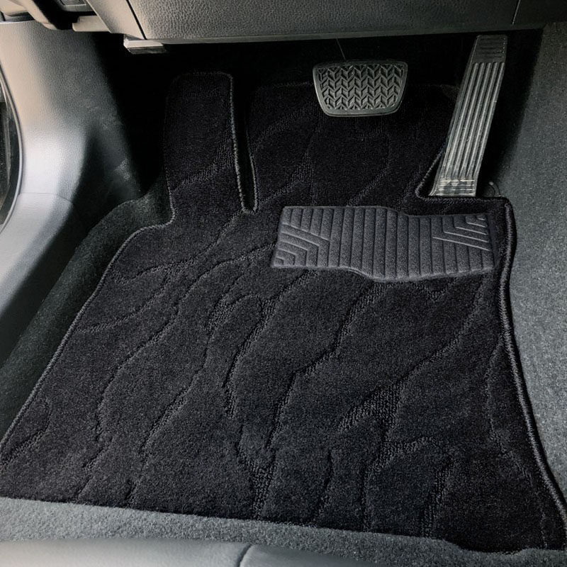Exclusive Car Footbed single sheet Flannel Ground Blanket Style Original Factory Blanket Custom Driving Mat Single Velvet Cloth Protection Mat