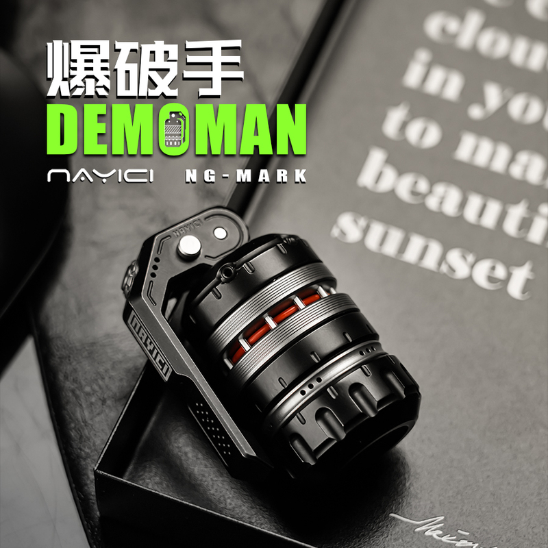 Nanyingqi Explosive Technician Ng-Mark Grenade Composite Figure Edc Stress Relief Toy New Product by Muying