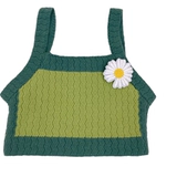 Брендовый жилет, короткая майка, футболка для девочек без рукавов, детская одежда, коллекция 2021