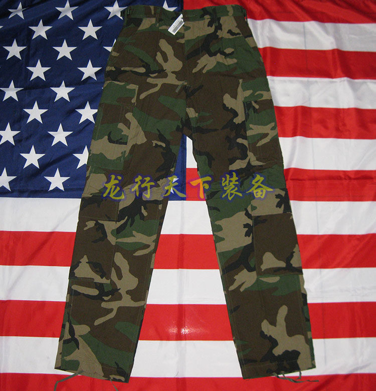 Rice Country Original New Public Air Force Version Flight Air Duty Version Four Color Jungle BDU Pants SR Code