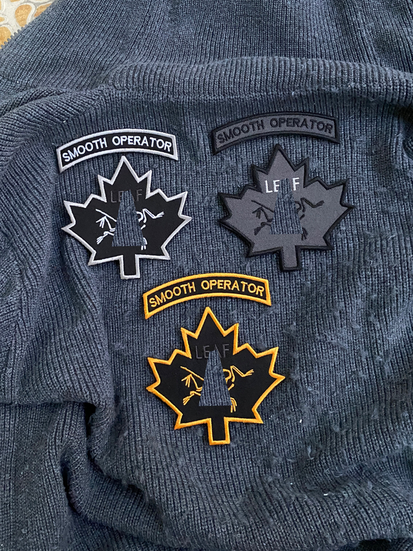 High-End Maple Leaf Edition Military Bird Velcro Armband Velcro Badge Armband Backpack Jacket Gen2 Leaf