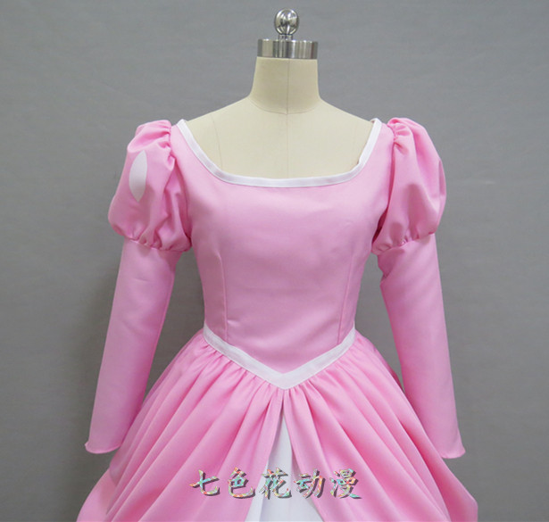 Disney Little Mermaid Princess Ariel Cosplay Costume
