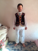  Ethnic minorities Xinjiang Uighur dance clothing Xinjiang mens dance performance clothing Stage performance clothing