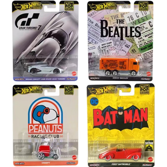 Hot Wheels Entertainment Culture Nissan War God Concept Car Beetle Batman Snoopy Hxd63