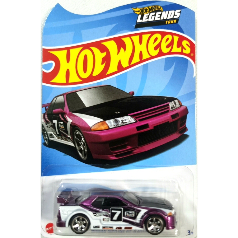 Hotwheels Nissan God of War R32 Legendary Journey/Rare Purple Nissan Gt-R R32