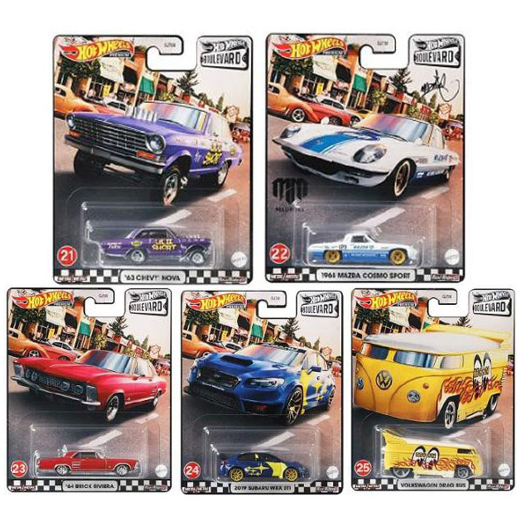 Hot Wheels Hotwheels Gjt68 Linshade Garden Avenue 5 Subaru Volkswagen Moon Eye Rubber Tire Iron Bottom