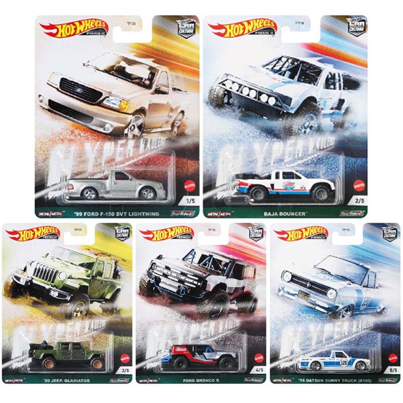 Hot Wheels Hotwheels Off-Road Series Ford Lima Jeep Gladiator Dart Mulberry Raptor Fpy86