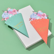 Paper-cut greeting card small fresh Mid-Autumn Festival creative birthday card holiday universal thanksgiving blessing Dragon Boat Festival card