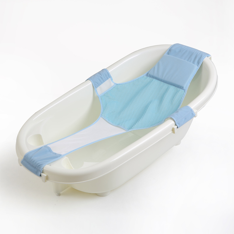 Newborn baby bath and bath toilet general bath shelf tub mesh with suspended bath stent artifacts