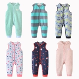 Детское демисезонное удерживающее тепло зимнее боди для новорожденных для выхода на улицу, увеличенная толщина