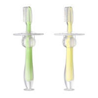 Зеленая желтая коробка для хранения