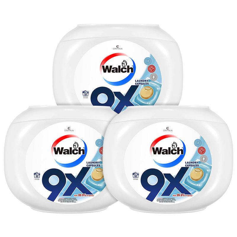 Velox 9X Antibacterial Laundry Pods 96 Count Antibacterial Clothing Laundry Detergent Concentrated Laundry Balls Official Flagship Store