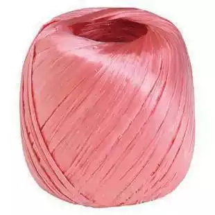 Tear belt strapping rope red rope material rope nylon rope strapping rope binding plastic rope packing belt ball