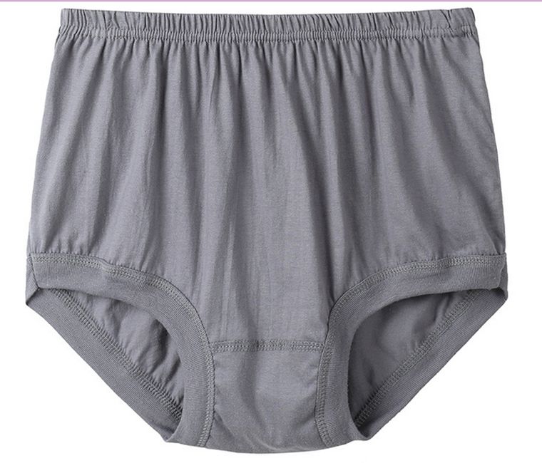 Trung niên và cao eo đồ lót tam giác XL lỏng người già cotton cotton quần short đầu tam giác đồ lót nam set quần lót nữ dễ thương