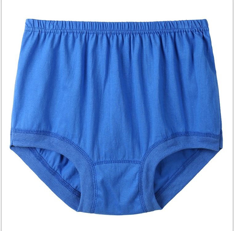 Trung niên và cao eo đồ lót tam giác XL lỏng người già cotton cotton quần short đầu tam giác đồ lót nam set quần lót nữ dễ thương