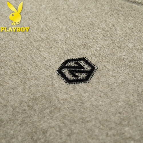 Playboy, шерстяной демисезонный утепленный трикотажный базовый приятный телу свитер