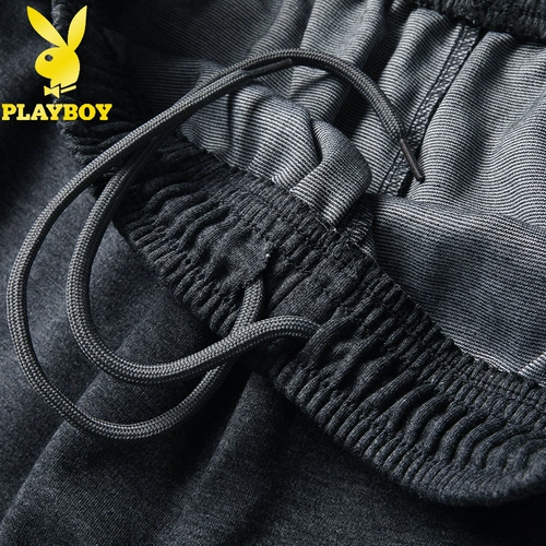 Playboy, мужские удерживающие тепло утепленные трикотажные штаны для отдыха, для среднего возраста