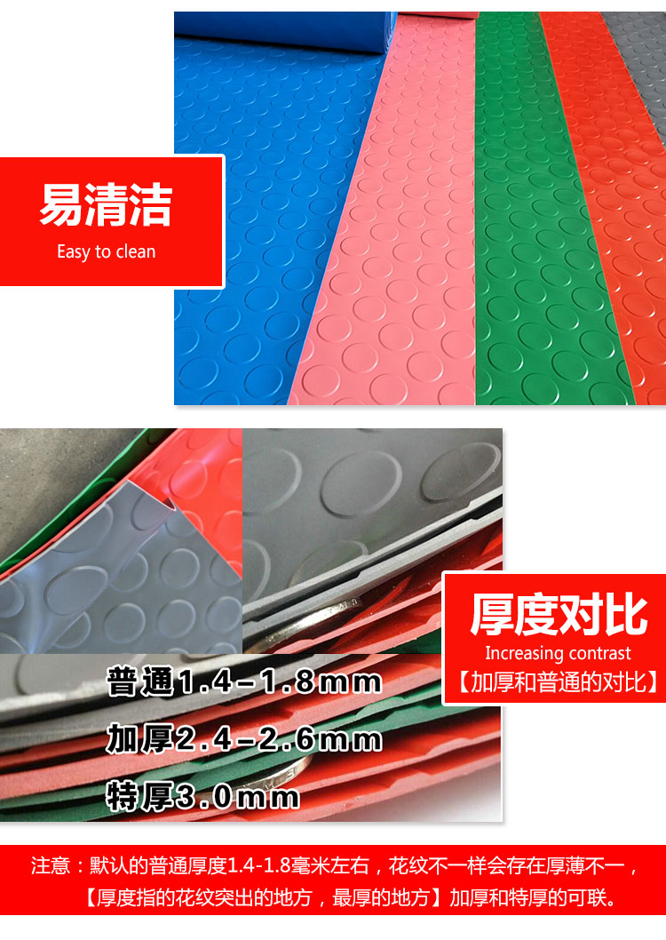 Sàn mat cửa mat nhà bếp phòng tắm nhựa mat PVC mat chống thấm nước nhựa cao su mat tầng mat cầu thang thảm