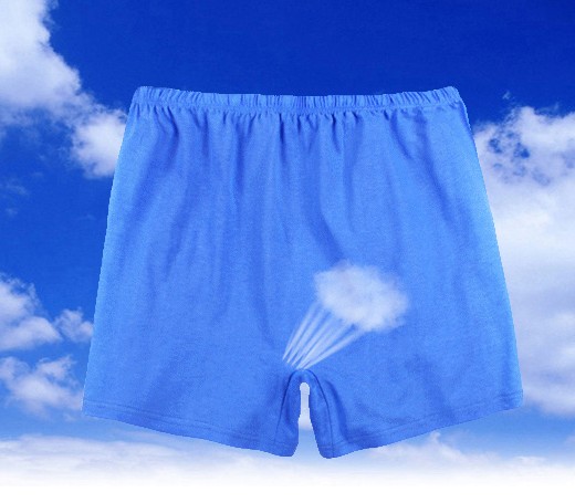 Quần cotton nam cỡ lớn rộng vừa và ngắn tam giác cũ cha cao eo cotton bố đồ lót nam quan lot nu dep