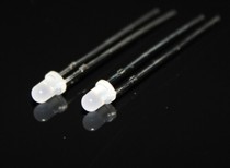 3MM whitening yellow-green foggy F3 white-haired green light green light green light LED bead light glowing diode