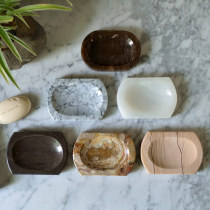 Stone soap box retro art creative handmade home bathroom balcony 100 years good box natural soap box