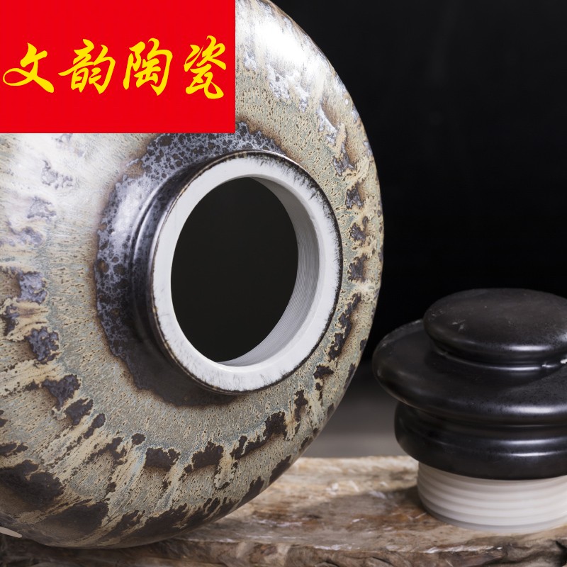 Ceramic it jars 50 kg install archaize hoard mercifully wine jar jar blank barrel household seal